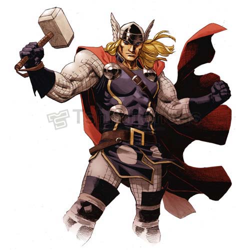 Thor T-shirts Iron On Transfers N4699 - Click Image to Close